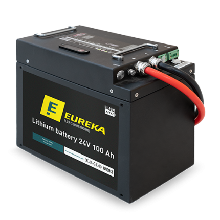 Batterie al litio per lavasciga pavimenti Eureka