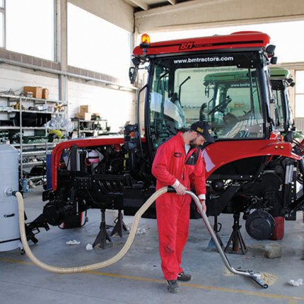 Eureka Triveneto aspiratori in officina